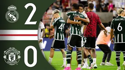 خلاصه بازی رئال مادرید 2-0 منچستریونایتد در یک نگاه