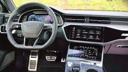 نمای داخلی Audi A6 Avant