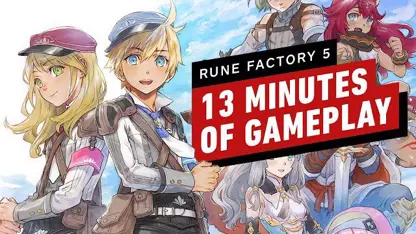 13 دقیقه از گیم پلی بازی rune factory 5