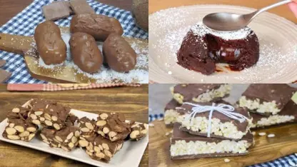 4 ایده خوشمزه شیرینی پزی با شکلات های مانده