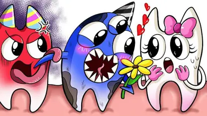کارتون باب اسفنجی اسلایم کت این داستان - دندان های بد