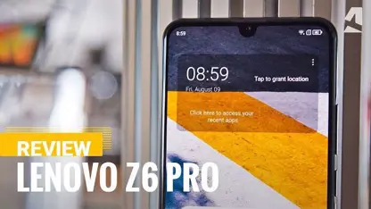 بررسی ویدیویی گوشی lenovo z6 pro در چند دقیقه