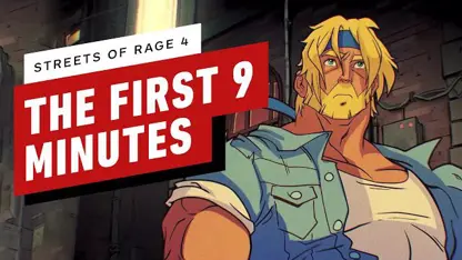 9 دقیقه از بازی اکشن streets of rage 4