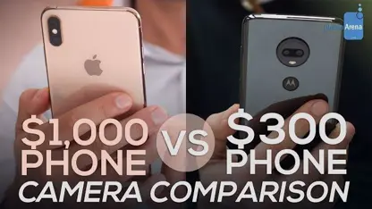 مقایسه و بررسی دوربین گوشی های Moto G7 با ایفون XS