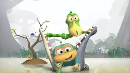 کارتون میمون های بیگانه با داستان " قطرات باران"