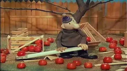 کارتون پت و مت این داستان " یک سیب "