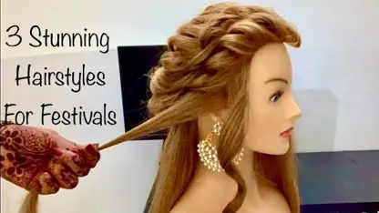 آموزش مدل مو برای مبتدیان - شنیون موی باز برای مهمانی