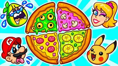 کارتون آووکادو این داستان - آره یا نه؟ چالش پیتزا!