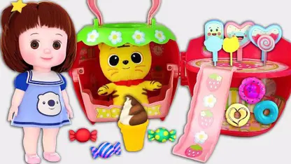 عروسک بازی کودکان این داستان - شکلات و آبنبات