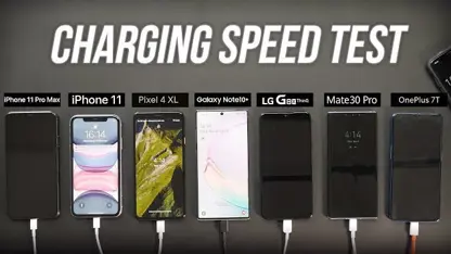 مقایسه تست سرعت شارژ سریع گوشی های هوشمند 2019