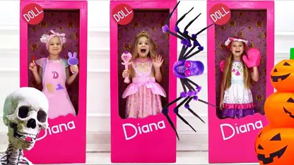 دیانا و روما با داستان - عروسک ماجراجویی هالووین