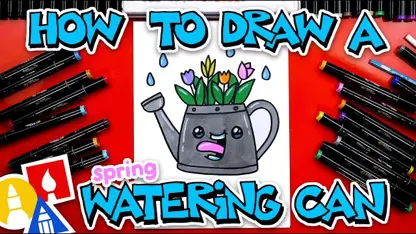 آموزش نقاشی به کودکان - آبخوری خنده دار در یک نگاه