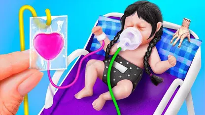 ایده کاردستی برای عروسک - بچه در بیمارستان!