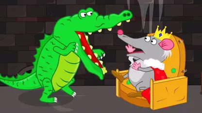 کارتون خانواده شیر این داستان "دندانهای تمساح"