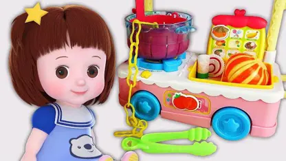 عروسک بازی کودکان با داستان "غذای پخت و پز"