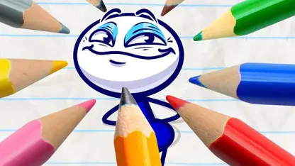 کارتون مداد برای کودکان این داستان - ترس صفحه