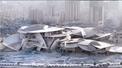 افتتاح موزه ملی قطر با طراحی ژان نوول ،یک معمار فرانسوی