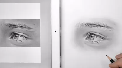 آموزش طراحی چهره برای مبتدیان - تکنیک های طراحی چشم