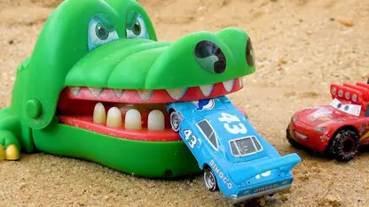 کارتون بیبو این داستان - نجات ماشین ها از تمساح ها