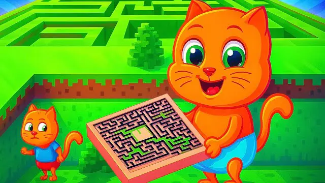 گربه این داستان گمشده در هزارتو