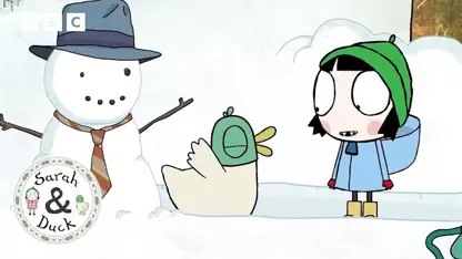 کارتون سارا و اردک این داستان - تفریح زمستانی