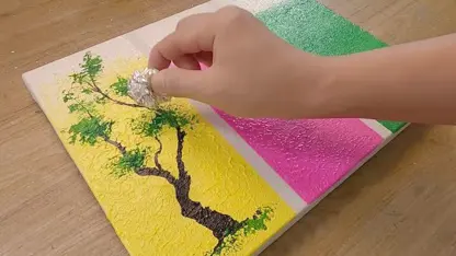 آموزش نقاشی با تکنیک های آسان برای مبتدیان - انواع درخت