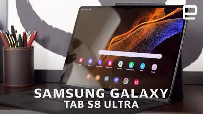 نگاه اولیه به samsung galaxy tab s8 ultra در یک ویدیو