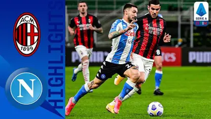 خلاصه بازی میلان 0-1 ناپولی در لیگ سری آ ایتالیا 2020/21