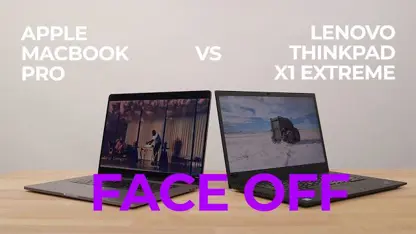 thinkpad x1 extreme در مقابل مک بوک پرو در یک نگاه