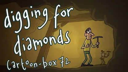 کارتون باکس با داستان "حفاری برای الماس"