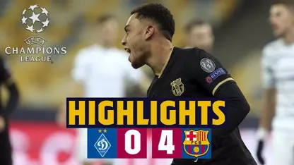 خلاصه بازی دینامو کیف 0-4 بارسا در لیگ قهرمانان اروپا
