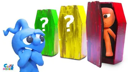 کارتون خمیر بازی این داستان - چالش جعبه های رنگی مرموز