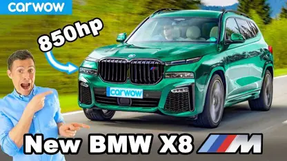 معرفی خودرو شاسی بلند bmw x8m در یک نگاه