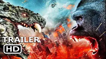تریلر رسمی فیلم ape vs monster 2021 در ژانر اکشن-علمی-تخیلی