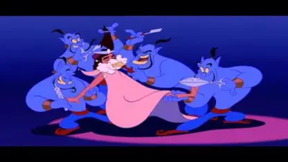 صحنه های دیدنی از انیمیشن پرطرفدار Aladdin