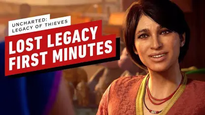 24 دقیقه از گیم پلی بازی uncharted: legacy of thieves
