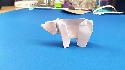 آموزش اوریگامی - تهیه خرس اوریگامی در یک نگاه