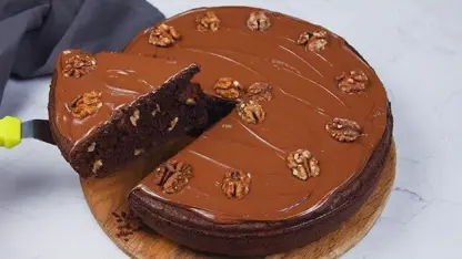 طرز تهیه کیک شکلاتی گردویی خوشمزه در یک نگاه