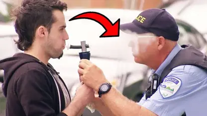 دوربین مخفی خنده دار - اسپری به چشم پلیس
