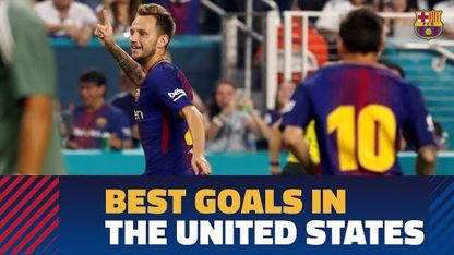 بهترین گل های تیم بارسلونا در امریکا