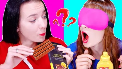 کلیپ فود اسمر لیلی بو - چالش حدس زدن شکلات
