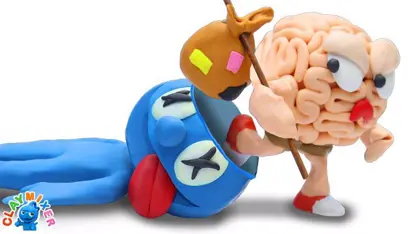 کارتون خمیر بازی این داستان - از دست دادن مغز