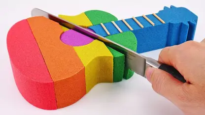 شن بازی کودکان - برش گیتار رنگی در یک نگاه
