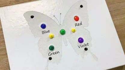 آموزش گام به گام نقاشی برای مبتدیان - پروانه
