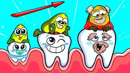 کارتون خانواده آووکادو این داستان - دندان لرزان کادو
