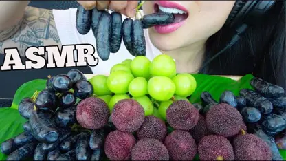 اسمر خوردن انگور و میوه یانگ می توسط ساس اسمر