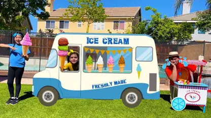 سرگرمی های کودکانه این داستان - فروش بستنی فروشی