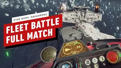 گیم پلی بازی star wars: squadrons fleet battles