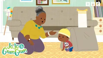 کارتون جوجو و مادربزرگ این داستان - ماندن در خانه!
