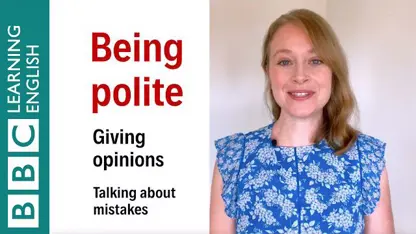 آموزش زبان انگلیسی - صحبت در مورد اشتباهات در یک ویدیو